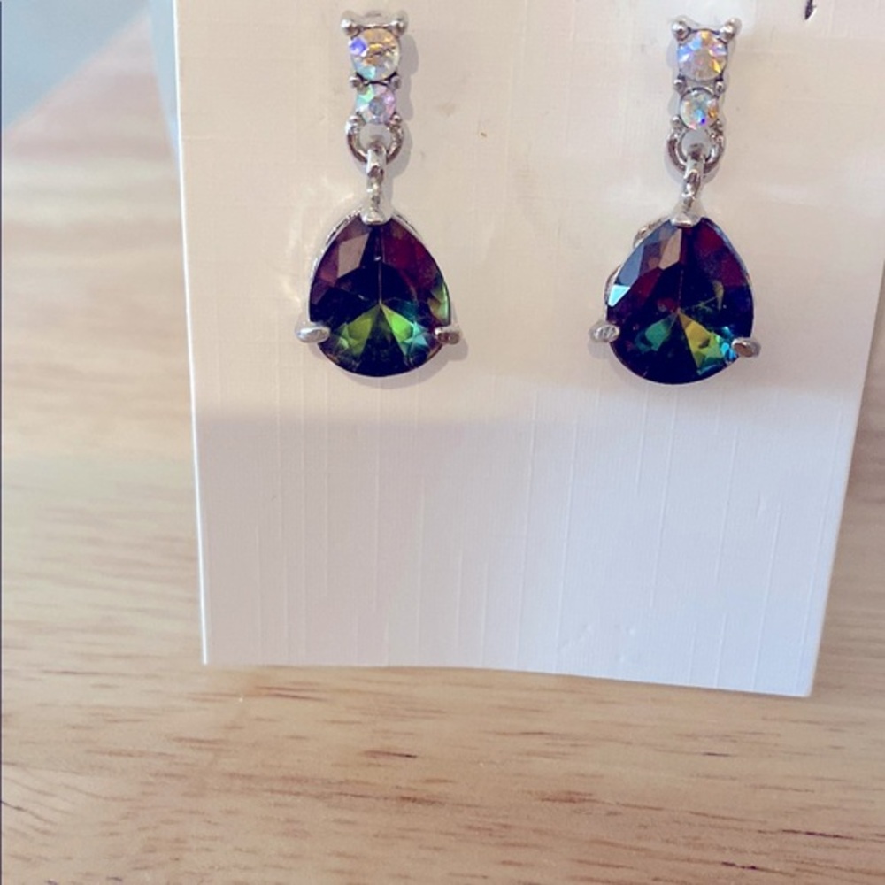 Teardrop Rainbow Earrings